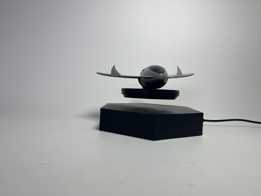 Exquisite Handmade UFO Model-Floating UFO Model-Desktop Ornament-Novelty Decoration-P24 RosWell Craft Model